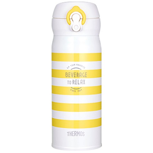 써모스 MEDIUM 텀블러 JNL-403K, 옐로우보드, 400ml
