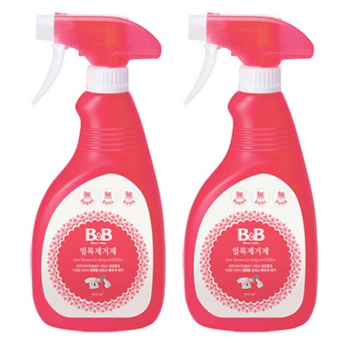 비앤비 얼룩 제거제, 500ml, 2개