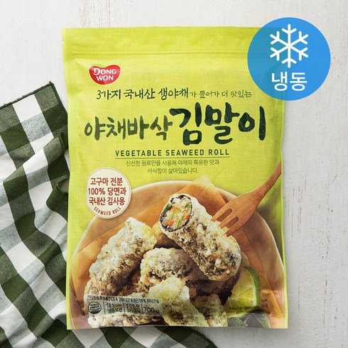 동원 야채바삭 김말이 (냉동), 700g, 1개
