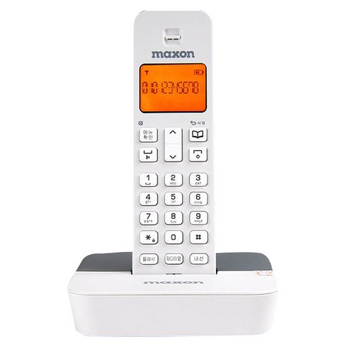 무선전화기판매 - 맥슨 무선 디지털 전화기 MDC-9200