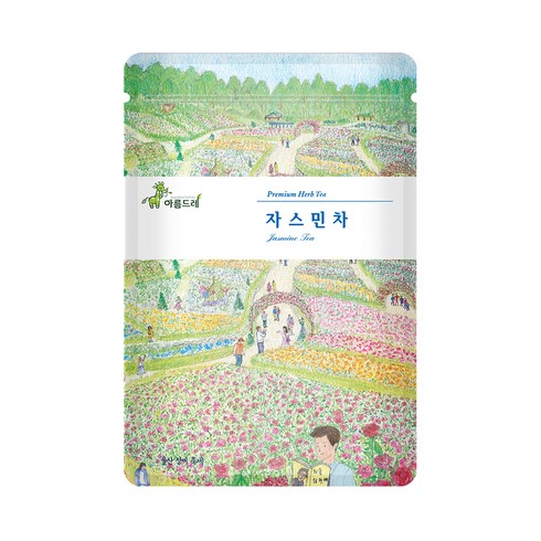 아름드레 프리미엄 삼각티백 쟈스민, 1.1g, 25개입, 1개