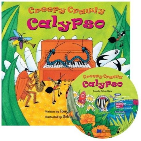 cryinginhmart - 노부영 송 애니메이션 Creepy Crawly Calypso (Paperback + Hybrid CD), JYbooks(제이와이북스)