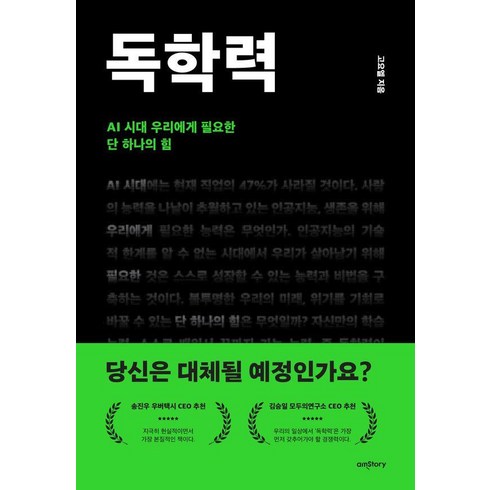 독학력 - 독학력:AI 시대 우리에게 필요한 단 하나의 힘, 에이엠스토리, 고요엘