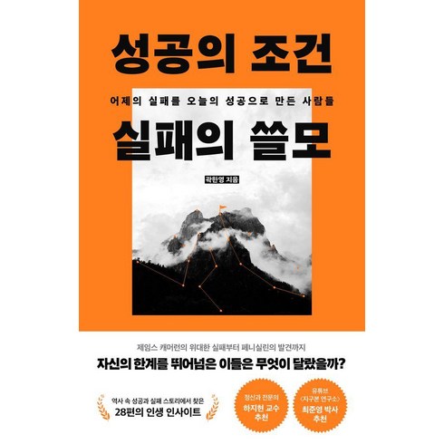 성공의조건실패의쓸모 - 성공의 조건 실패의 쓸모:어제의 실패를 오늘의 성공으로 만든 사람들, 프런티어, 곽한영