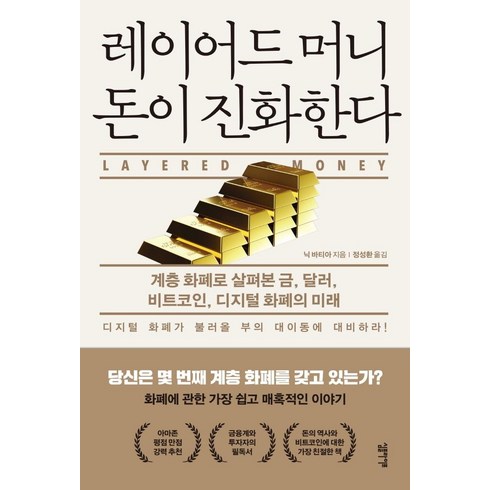 레이어드 머니 돈이 진화한다:계층 화폐로 살펴본 금 달러 비트코인 디지털 화폐의 미래, 심플라이프, 닉 바티아