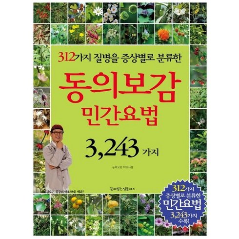 동의보감 민간요법 3 243가지:312가지 질병을 증상별로 분류한, 꿈이있는집플러스, 동의보감 약초사랑