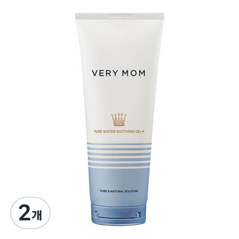 베리맘 유아용 퓨어 워터 수딩젤 플러스, 2개, 200ml