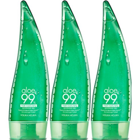 홀리카홀리카 알로에 99% 수딩 젤, 250ml, 3개