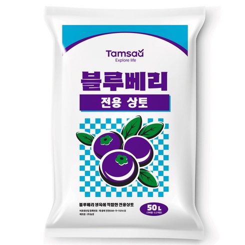 블루베리상토 - 탐사 블루베리 전용 상토, 50L, 1개