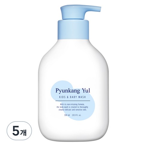편강율 키즈 앤 베이비 워시 스위트허브, 590ml, 5개