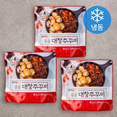 대창전골 - 곰곰 대창주꾸미 (냉동), 320g, 3개