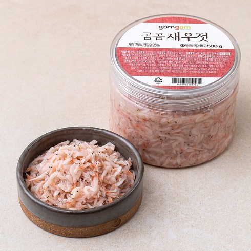 곰곰 국산 새우젓, 500g, 1개