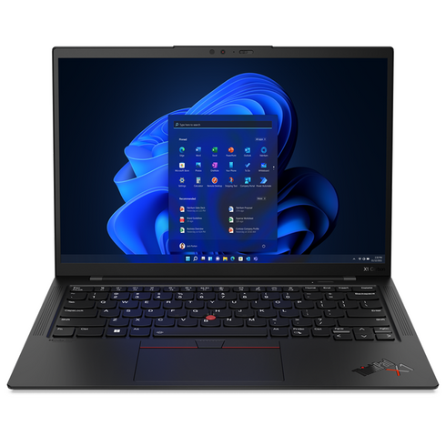레노버 2022 씽크패드 X1 카본 Gen 10 14 코어i7 인텔 12세대, 블랙, 256GB, 16GB, WIN11 Pro, 21CBS00400
