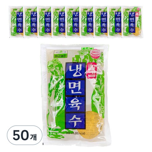 칠갑냉면육수 - 칠갑농산 냉면육수, 50개, 300ml