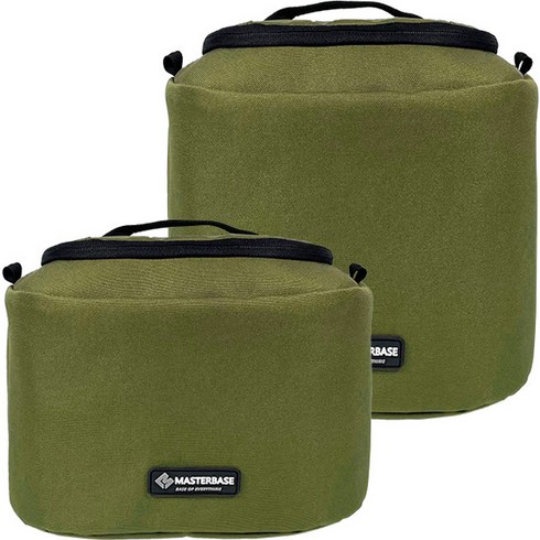 2023년 가성비 최고 디미토시에라 - 마스터베이스 오거나이저 시리즈 멀티 디팩 가방 M + L 세트, 올리브, 1세트