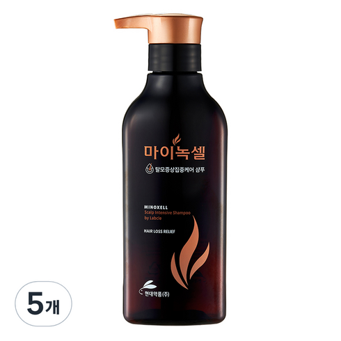 마이녹셀샴푸 - 마이녹셀 스칼프 인텐시브 샴푸 바이 랩클 숲 속 향, 400ml, 5개