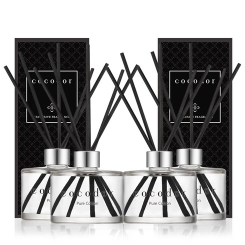 코코도르 디퓨저 200ml, 퓨어코튼, 4개