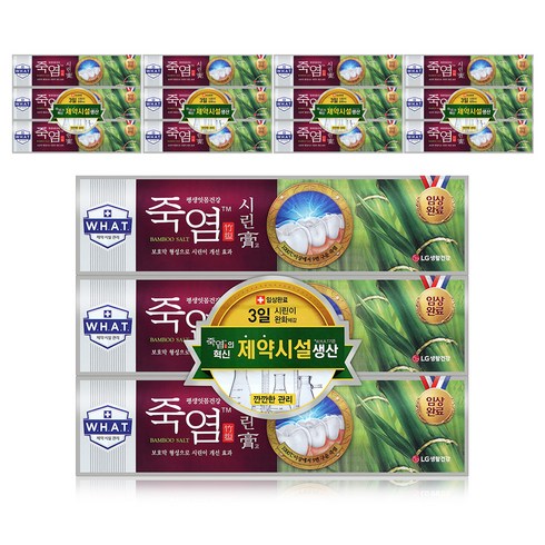 죽염치약잇몸고 - 죽염 시린고 치약, 120g, 15개