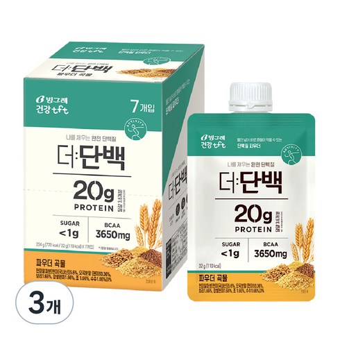 장영란쉐이크 - 더단백 파우더 곡물 다이어트쉐이크 7p, 32g, 21개