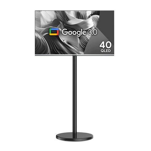 더함스마트tv - 더함 FHD QLED 구글 OS 스마트TV + 삼탠바이미 스탠드 에센셜 세트, 101.6cm(40인치), NA401QLED, MS22-231L(블랙), 스탠드형, 고객직접설치