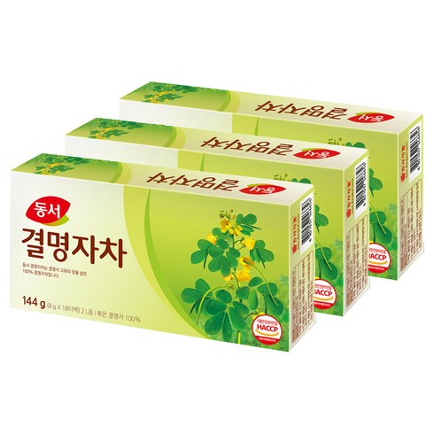 동서 결명자차, 8g, 18개입, 3개