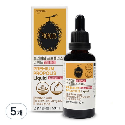 제너럴라이프 프로폴리스 리퀴드, 5개, 50ml