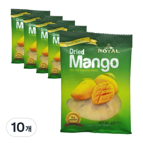 2023년 가성비 최고 건망고 - 로얄 건망고, 45g, 10개