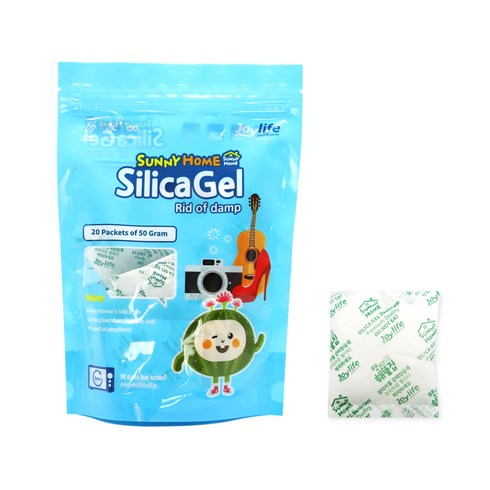 쨍하고해뜰집 실리카겔 액티브다용도 습기제거제 부직포 50g x 20p, 1000g, 1개