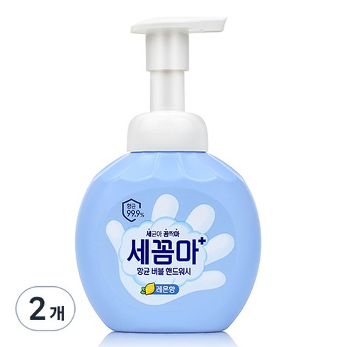 온더바디 세꼼마 항균 버블 핸드워시 레몬향, 250ml, 2개