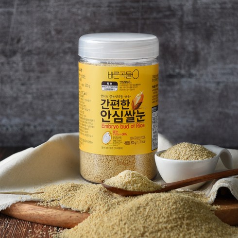 바른곡물 간편한 안심쌀눈, 300g, 1개