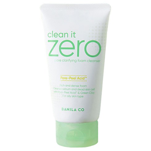 바닐라코 클린잇제로 포어 클래리파잉 폼클렌저, 150ml, 1개