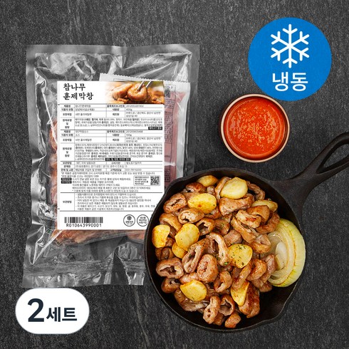 이플원 참나무 훈제막창 400g + 소스 100g (냉동), 2세트