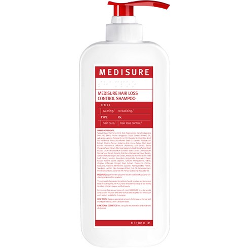 메디슈어 탈모 증상 완화 샴푸, 1개, 1000ml