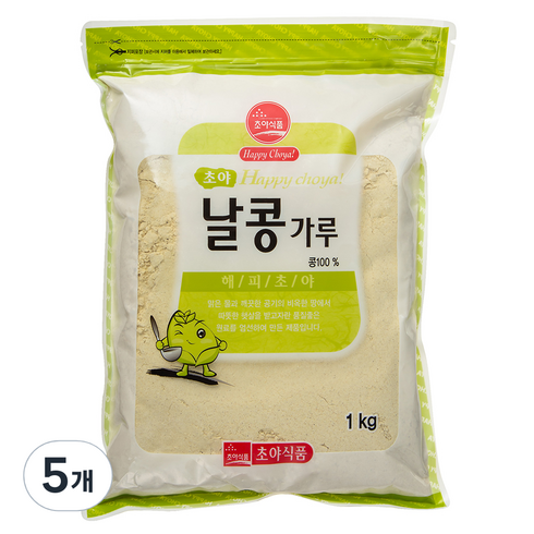 초야 날콩가루, 5개, 1kg