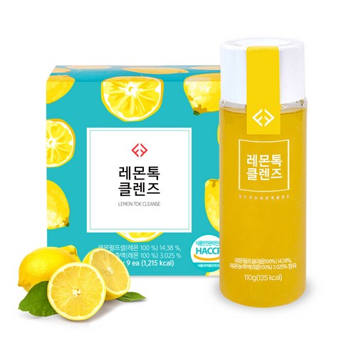 클린케어 3일 톡톡프로그램 레몬톡 클렌즈 음료
