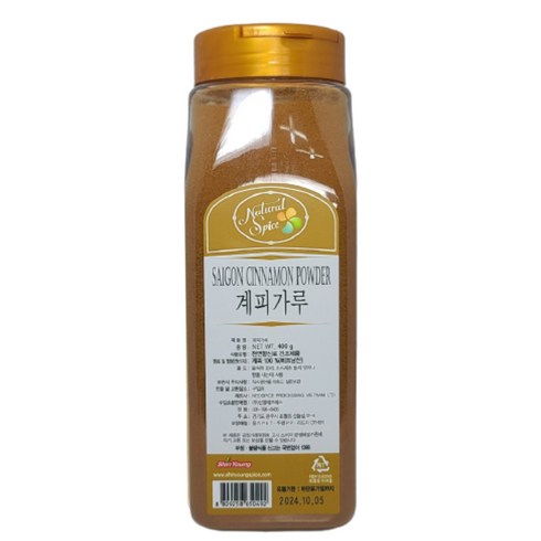 계피가루 - 내츄럴스파이스 신영 계피가루, 400g, 1개