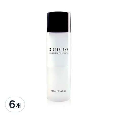 씨스터앤 스마트 립앤아이 리무버, 100ml, 6개