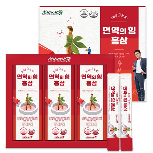 네추럴라이즈 면역의 힘 홍삼진액, 10g, 30개