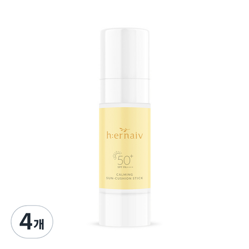 어네이브 카밍 선쿠션 스틱 SPF50+ PA++++, 4개, 30ml