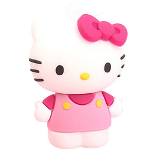 헬로키티 3D 피규어 OTG메모리 16GB, 핑크, 1개