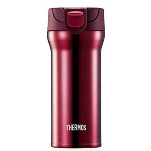써모스 진공단열 휴대용 보온보냉 텀블러, 버건디, 360ml
