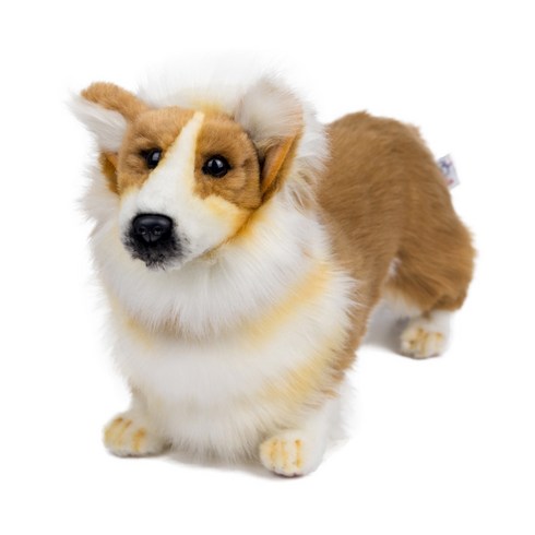 한사토이 동물인형 6684 웰시코기 Welhs Corgi, 23cm, 갈색