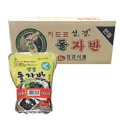 성경김자반 - 지도표성경 돌자반 번들, 35g, 30개