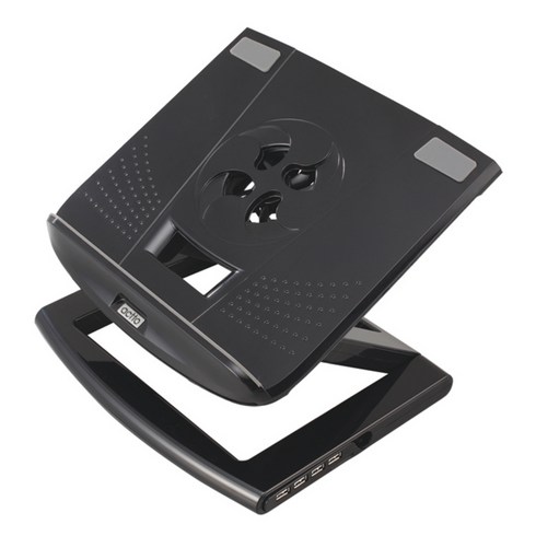 엑토 노트북 높이조절 쿨링패드 4포트 허브, NBS-09H