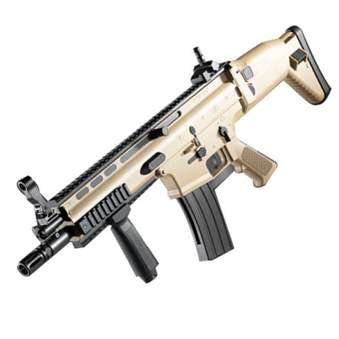 아케데미과학 FN SCAR CQC TAN 에어건 장난감총, 1개입