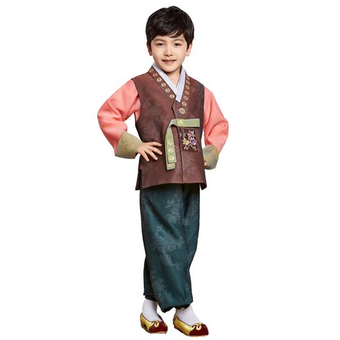 한예빔 남아용 갈색동이 한복 HB5009