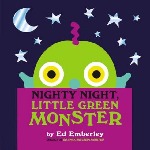 노부영베이비베스트 - Nighty Night Little Green Monster Hardcover, LB Kids