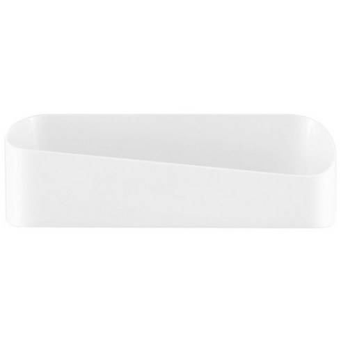 더자카 심플 사선 욕실 선반, Y431LBBS007, 1개