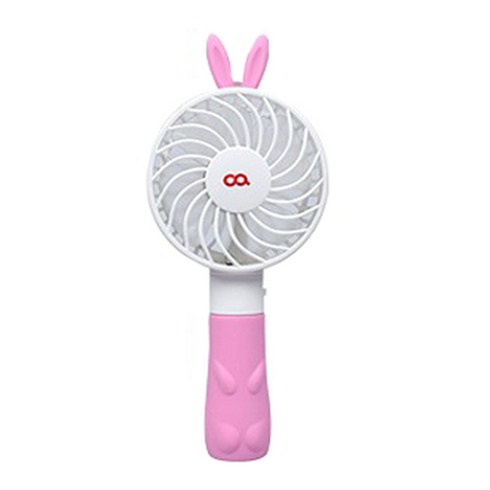 오아 쿠마우사미 휴대용 선풍기, OA-FN110, 우사미(핑크)