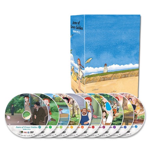 빨간머리앤dvd - 빨강머리 앤 Anne of Green Gables 1집 10종세트 영어더빙, 10CD